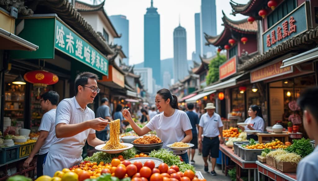 discover the vibrant culture and rich local life of hong kong. immerse yourself in the city's unique blend of tradition and modernity, from bustling street markets to serene temples. explore the diverse neighborhoods and experience the authentic flavors, festivals, and customs that make hong kong a captivating destination.