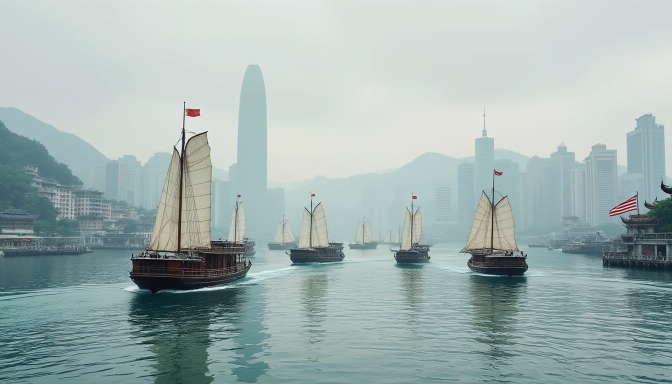 explore the rich and diverse history of hong kong, from its ancient roots through colonial times to its modern-day status as a vibrant global city. discover the key events, cultural influences, and transformative eras that have shaped hong kong's unique identity.