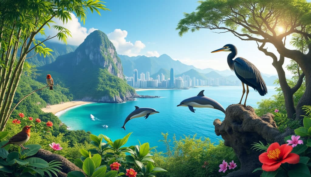 explore the stunning landscapes and diverse wildlife of hong kong, where modernity meets nature. discover lush parks, vibrant ecosystems, and the rich biodiversity that flourishes in this urban oasis.