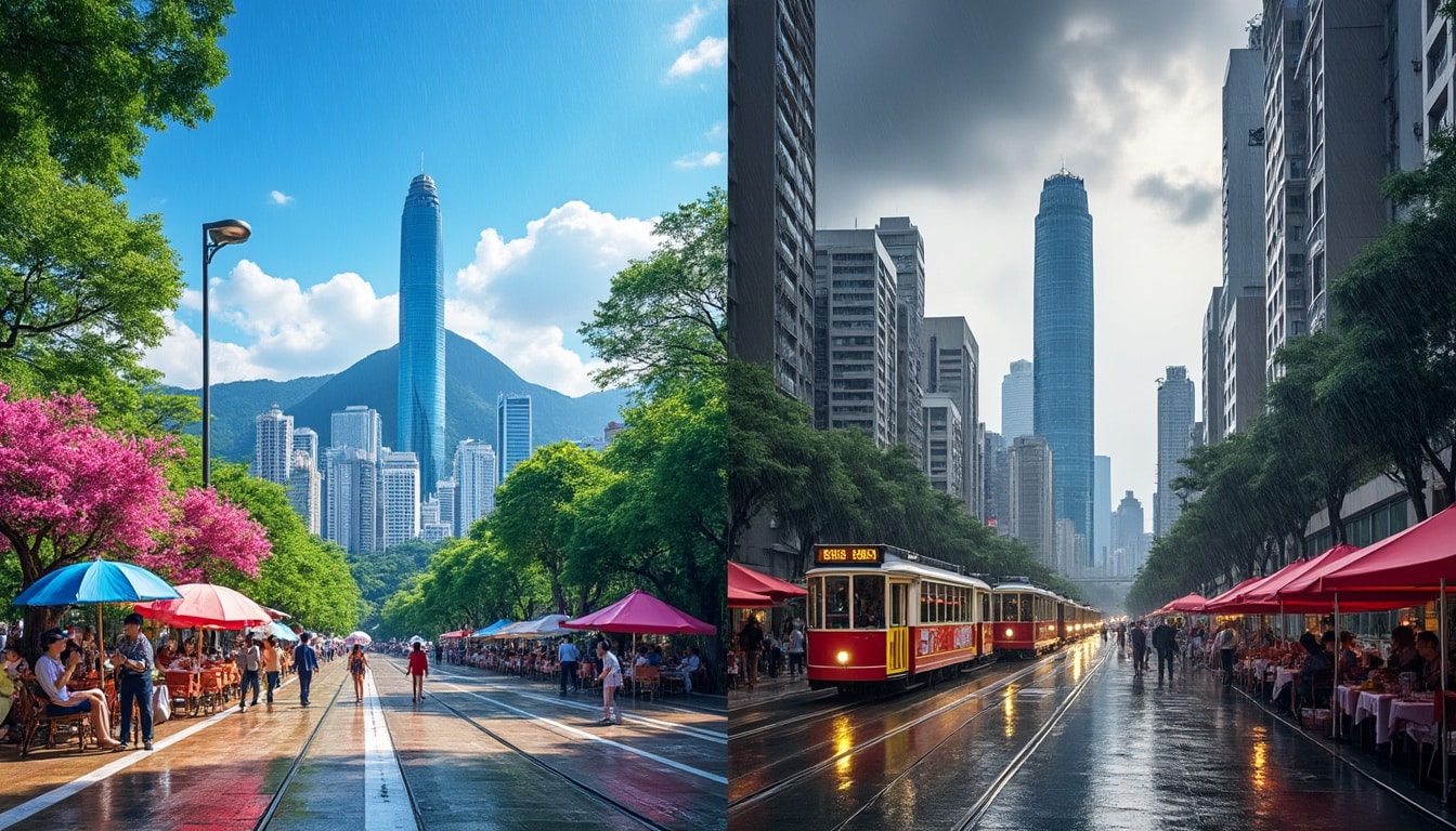 discover the diverse weather in hong kong, including seasonal variations, temperature ranges, and tips for your visit. stay informed about the climate to make the most of your trip!